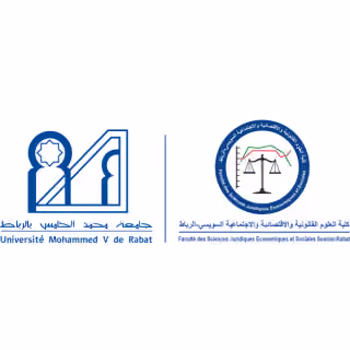 شعار كلية العلوم القانونية والاقتصادية والاجتماعية السويسي - جامعة محمد الخامس بالرباط